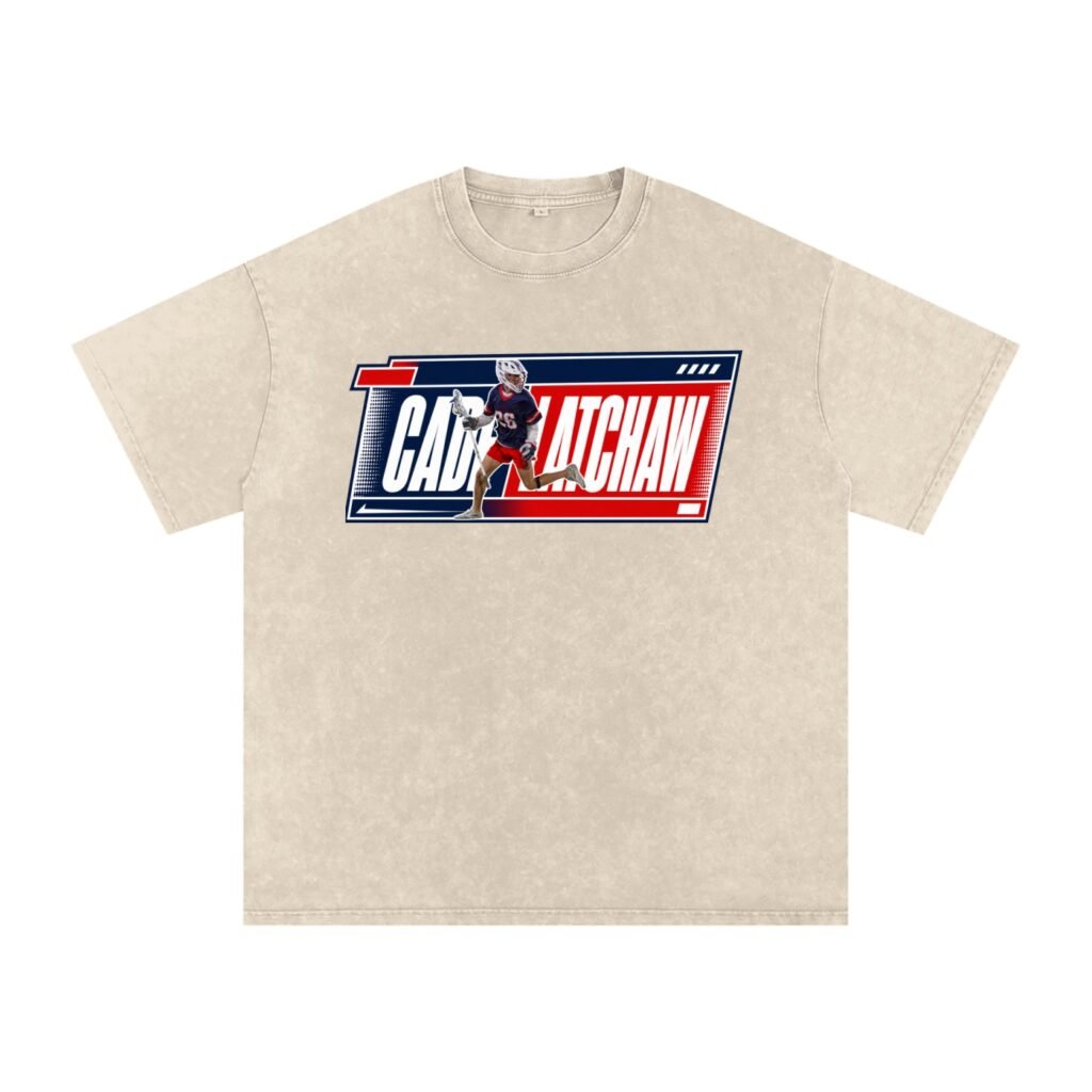 Cade Latchaw Snow Washed Oversized TEE