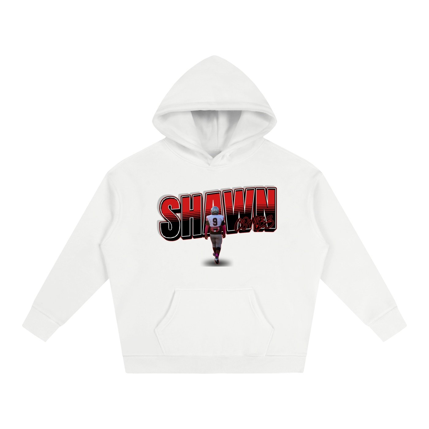 Shawn Combs Oversize Fleeced Hoodie - Image 2