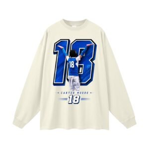 Carter Moore Unisex Long Sleeve T-Shirt - Image 3