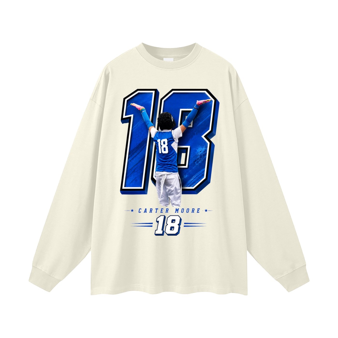 Carter Moore Unisex Long Sleeve T-Shirt - Image 3