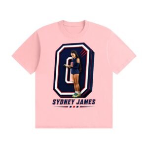 Sydney James Unisex Cotton T-Shirt - Image 4