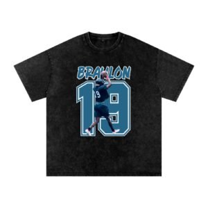 Braylon Snow Washed Oversized TEE - Image 1