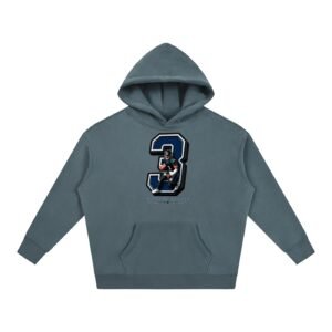 Darrius Sample Oversize Fleeced Hoodie - Image 4
