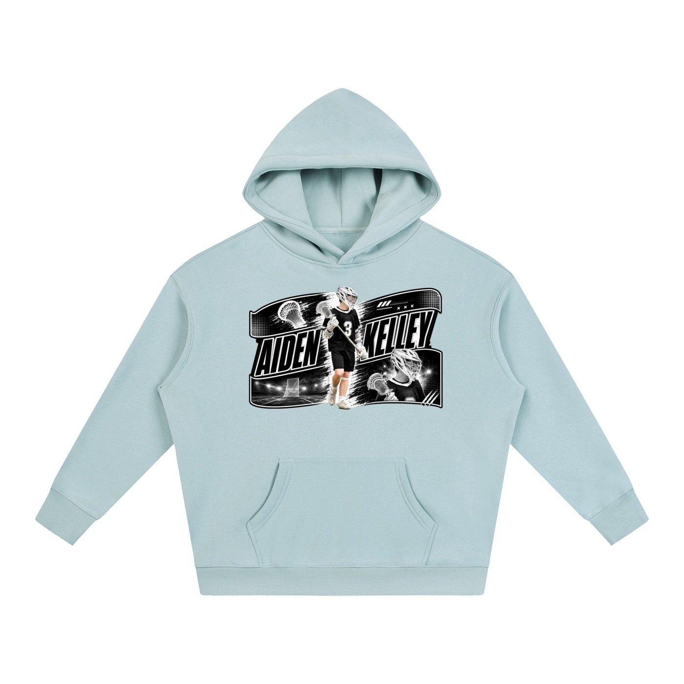 Aiden Kelley Oversize Fleeced Hoodie - Image 3