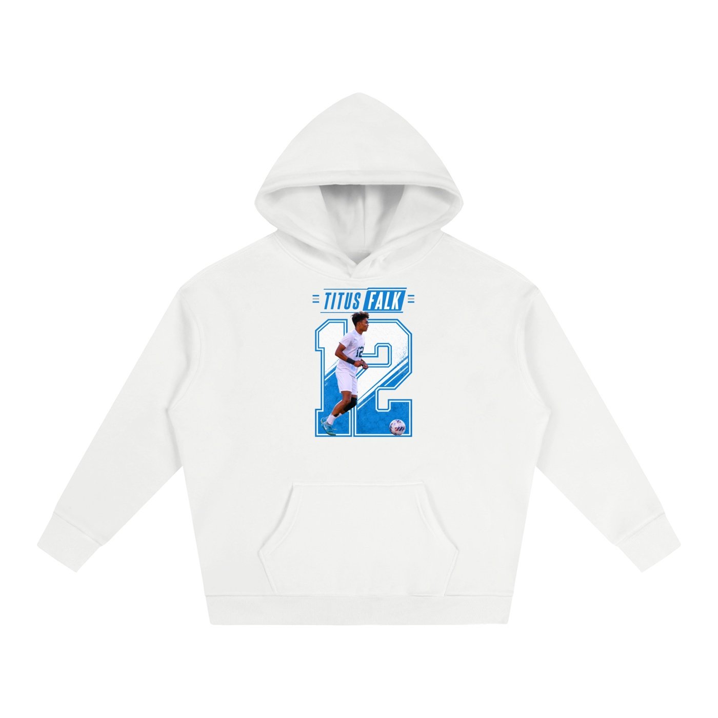 Titus Falk Oversize Fleeced Hoodie - Image 2