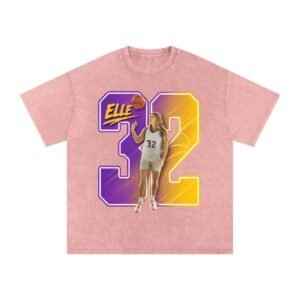 Elle Jo Johnson Snow Washed Oversized TEE - Image 5