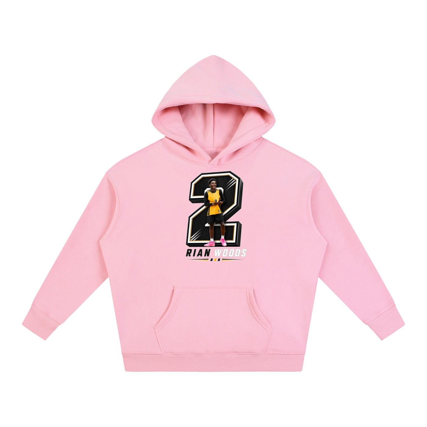 Rian Woods Oversize Fleeced Hoodie - Image 5