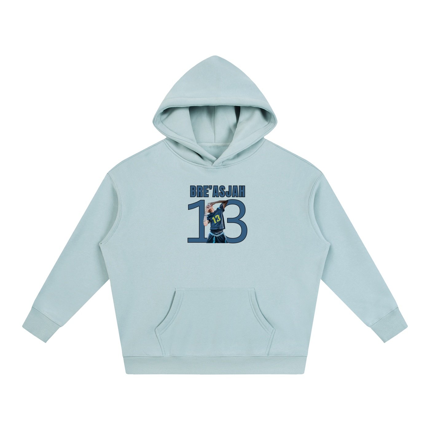 Bre'asjah Oversize Fleeced Hoodie - Image 3