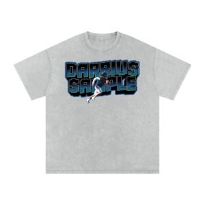 Darrius Sample Snow Washed Oversized TEE - Image 3