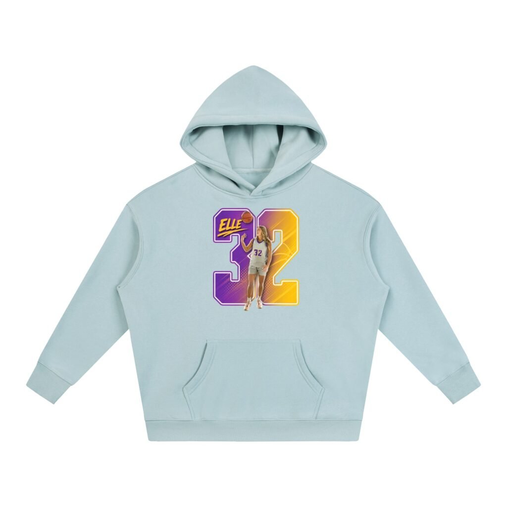 Elle Jo Johnson Oversize Fleeced Hoodie