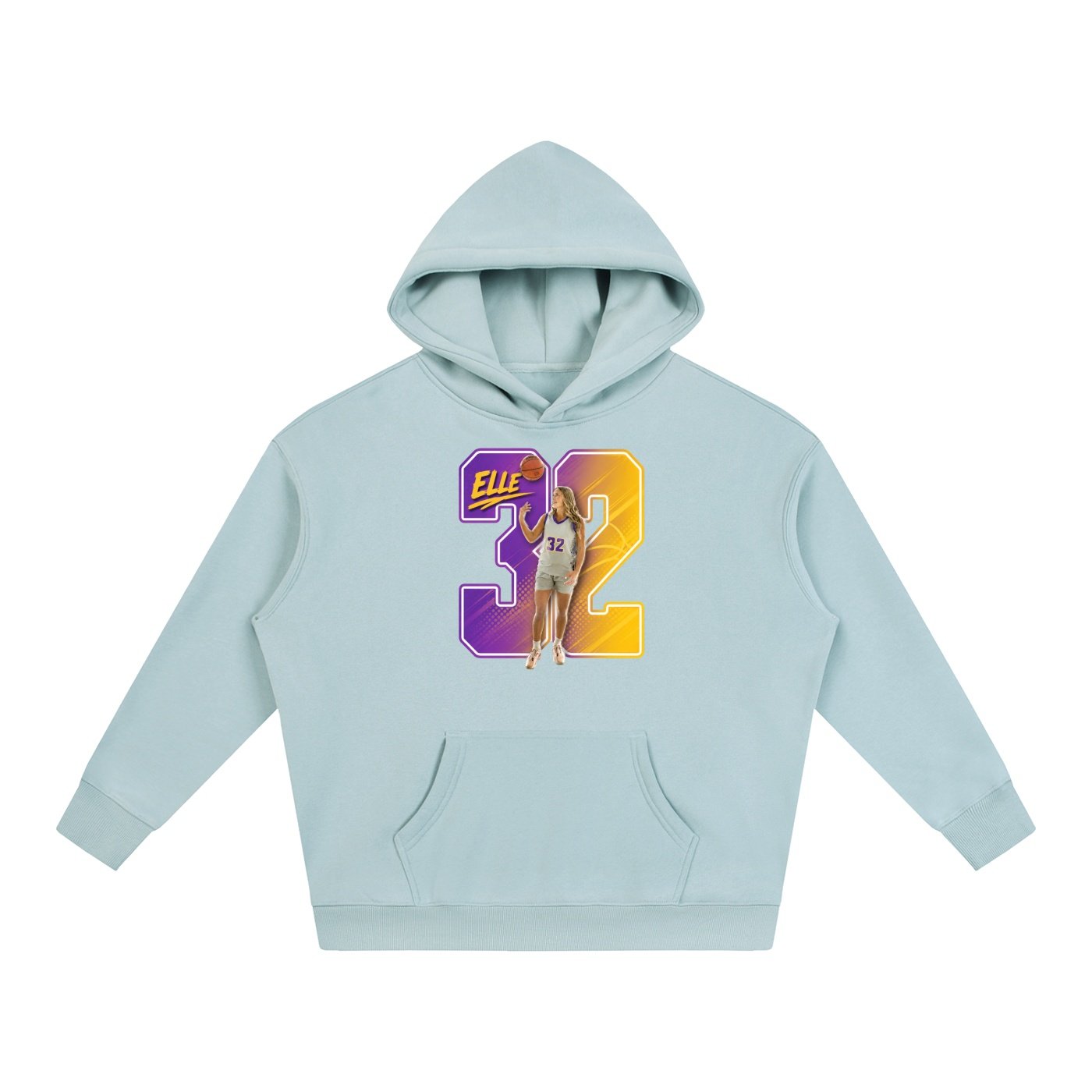 Elle Jo Johnson Oversize Fleeced Hoodie - Image 3