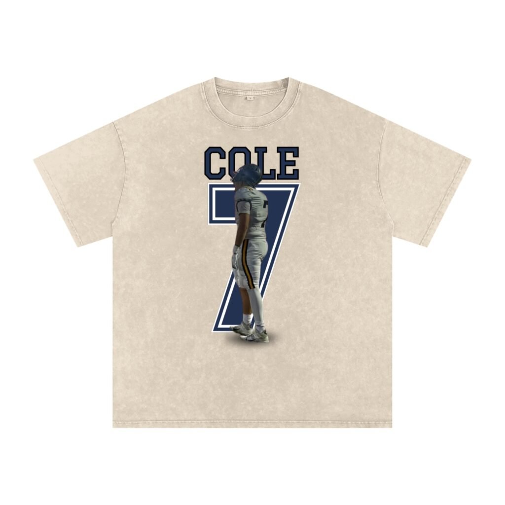 Cole Knight Snow Washed Oversized TEE