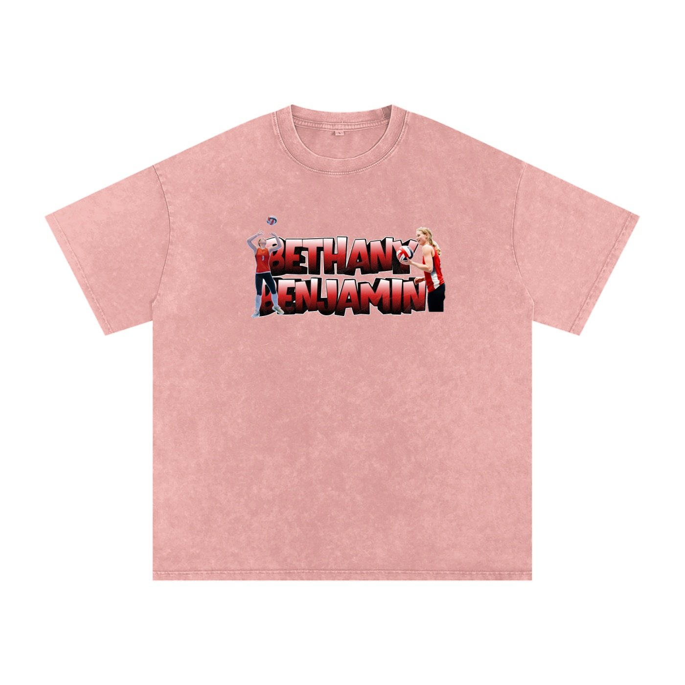 Bethany Benjamin Snow Washed Oversized TEE - Image 5