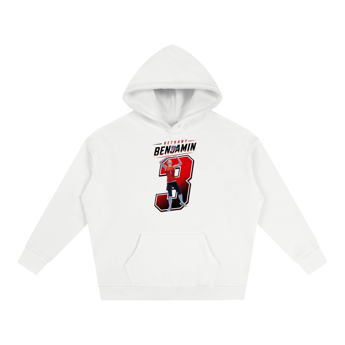 Bethany Benjamin Oversize Fleeced Hoodie - Image 2