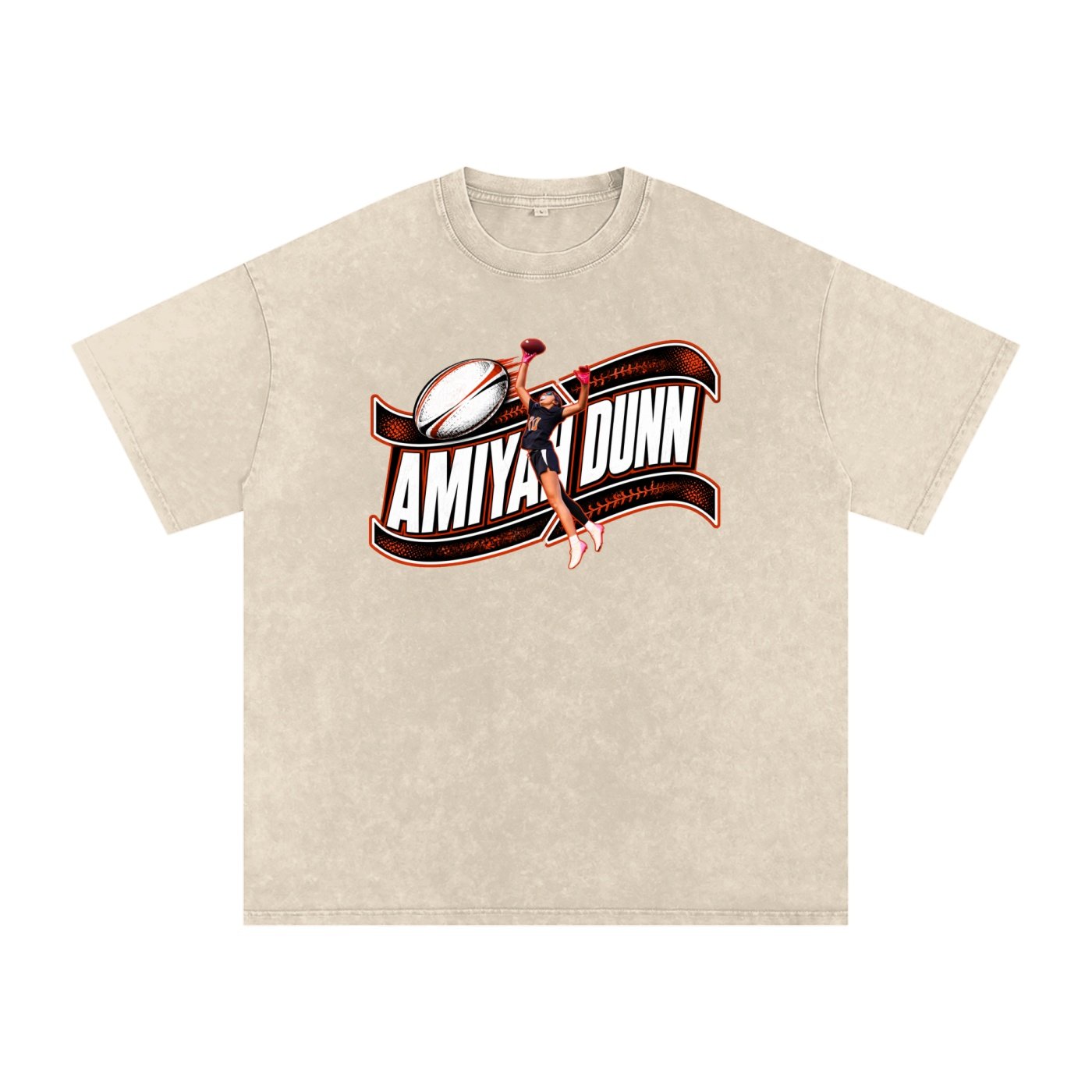 Amiyah Dunn Snow Washed Oversized TEE - Image 2