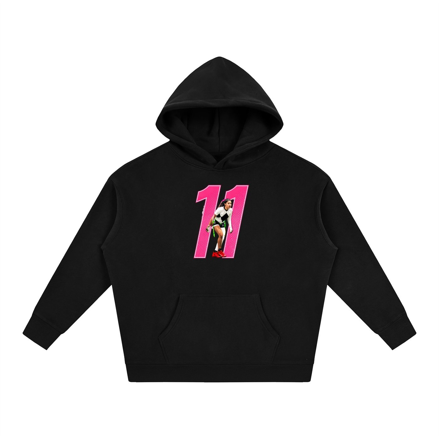 Cassidy Oversize Fleeced Hoodie - Image 1