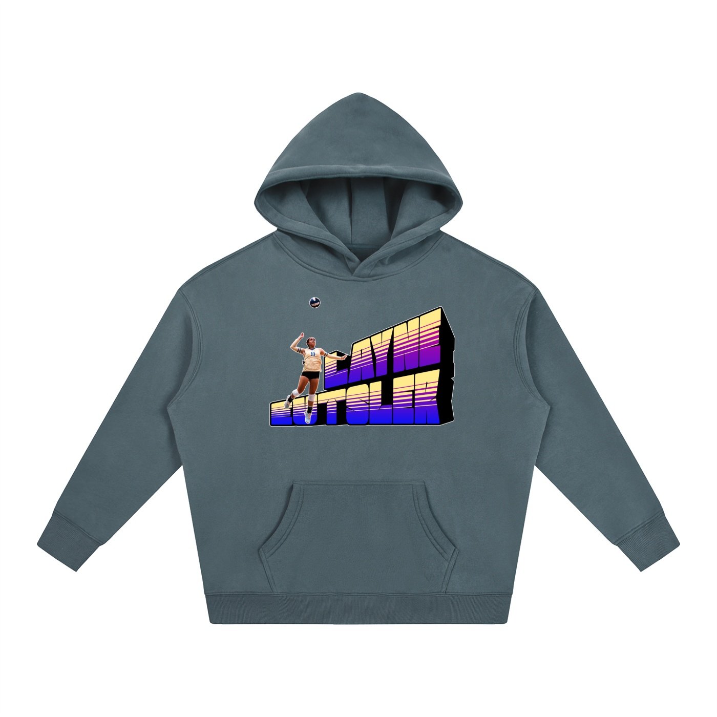 Layne Eutsler Oversize Fleeced Hoodie - Image 4