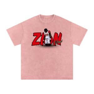 Zion Ntemi Snow Washed Oversized TEE - Image 5