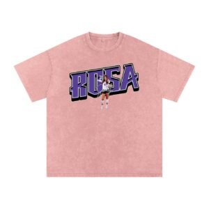 Rosa Smith Snow Washed Oversized TEE - Image 5