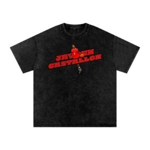 Jayden Castellon Snow Washed Oversized TEE - Image 1