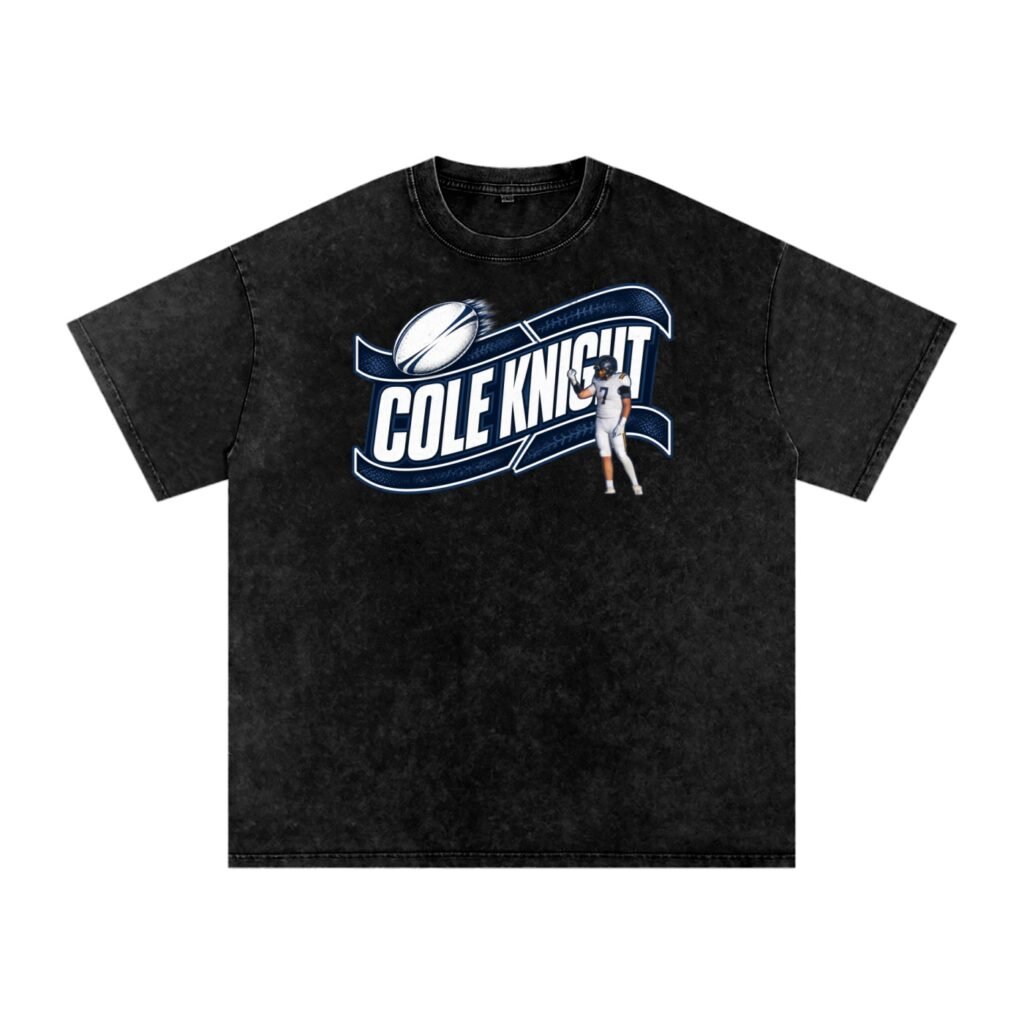 Cole Knight Snow Washed Oversized TEE