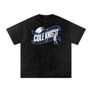 Cole Knight Snow Washed Oversized TEE - Image 1