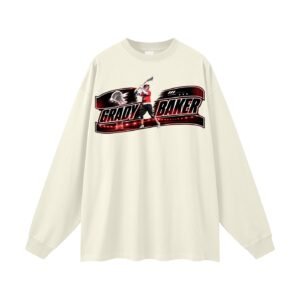 Grady Baker Unisex Long Sleeve T-Shirt - Image 3