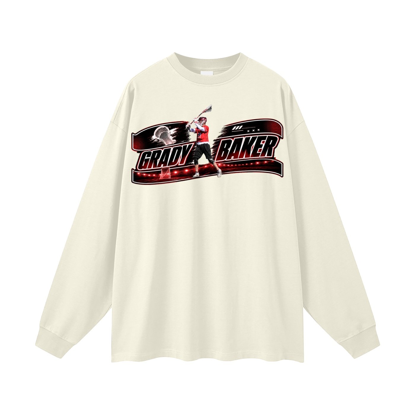 Grady Baker Unisex Long Sleeve T-Shirt - Image 3