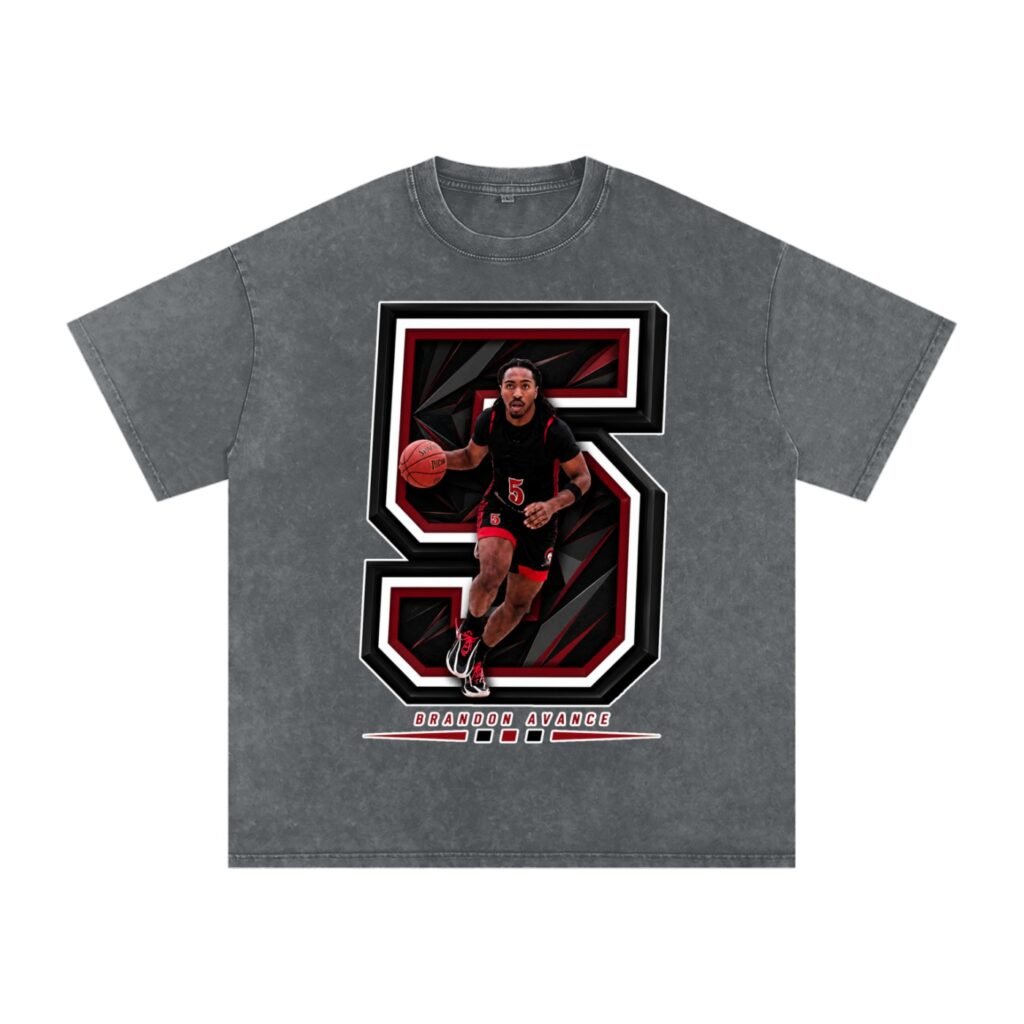 Brandon Avance Snow Washed Oversized TEE