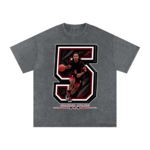 Brandon Avance Snow Washed Oversized TEE - Image 4