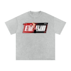 Bethany Benjamin Snow Washed Oversized TEE - Image 3