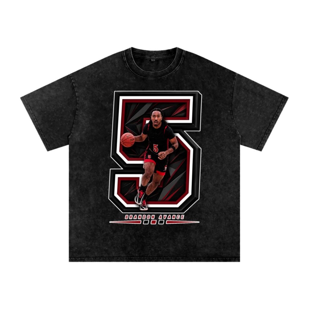 Brandon Avance Snow Washed Oversized TEE