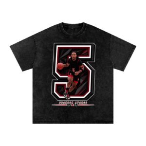 Brandon Avance Snow Washed Oversized TEE - Image 1