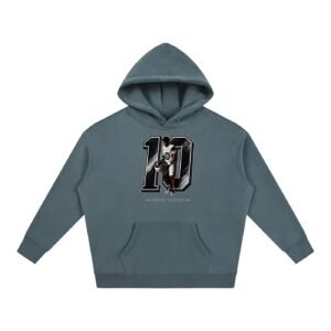 Tevon glover Oversize Fleeced Hoodie - Image 4