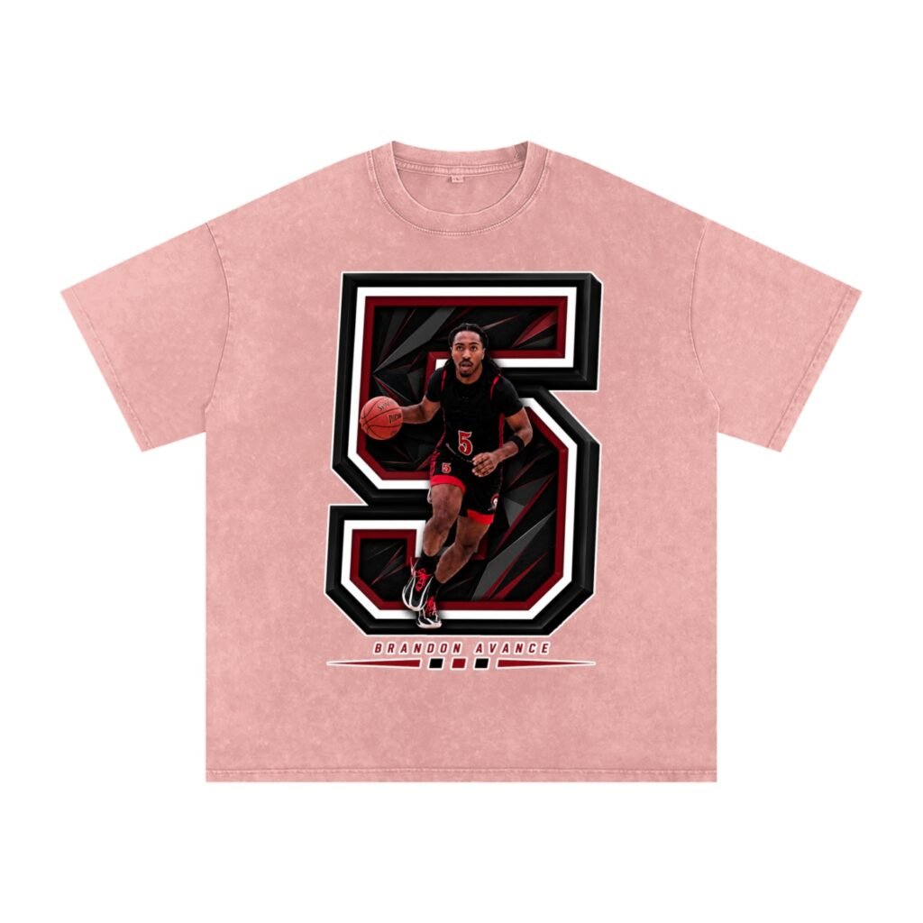 Brandon Avance Snow Washed Oversized TEE