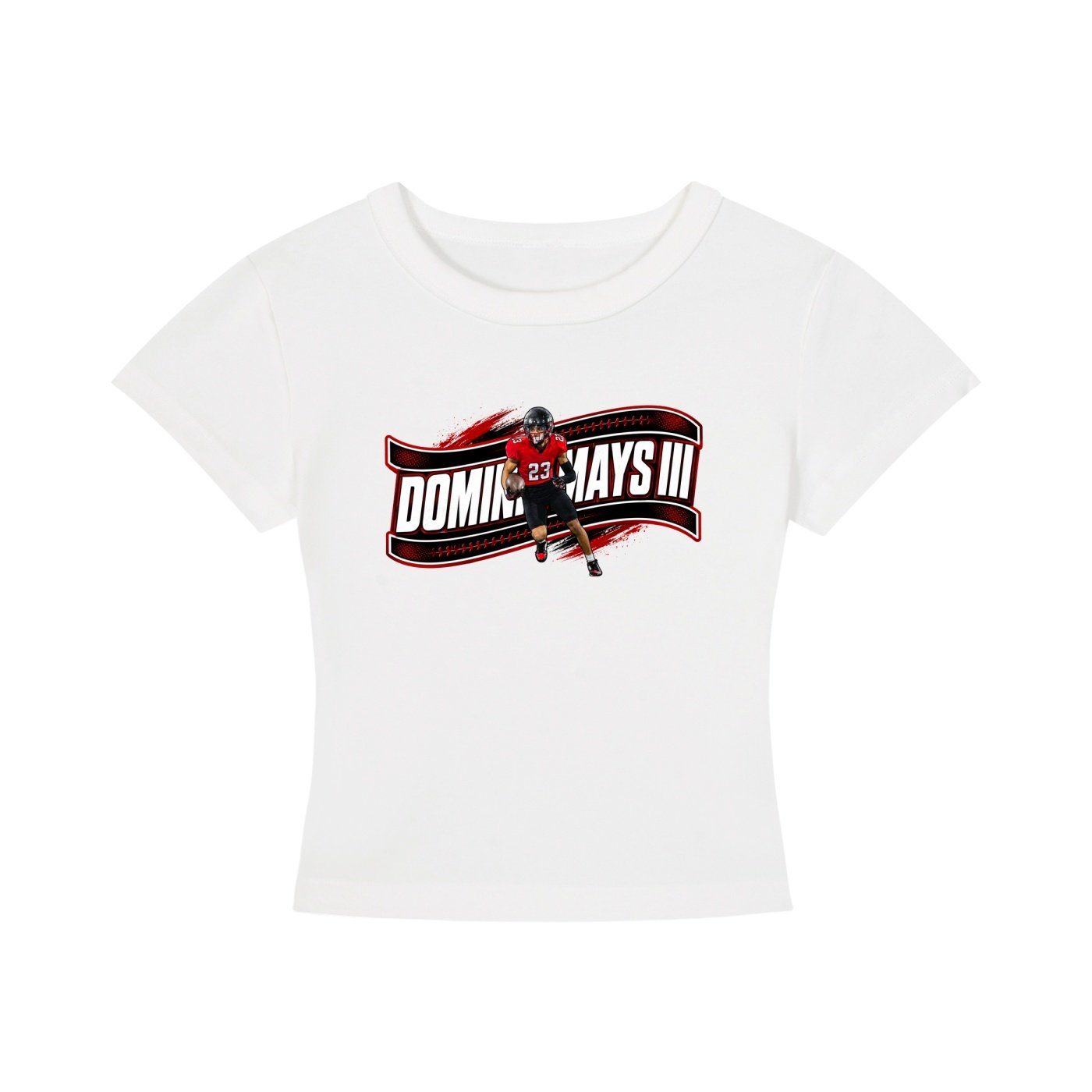 Dominic Mays III Women's CropTop - Image 2