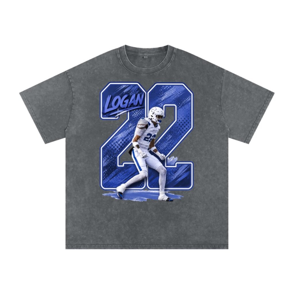 Logan Hartman Snow Washed Oversized TEE