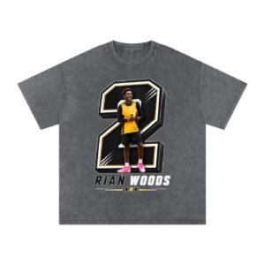 Rian Woods Snow Washed Oversized TEE - Image 4