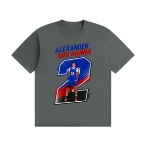 Alexander Abu Hanna Unisex Cotton T-Shirt - Image 5