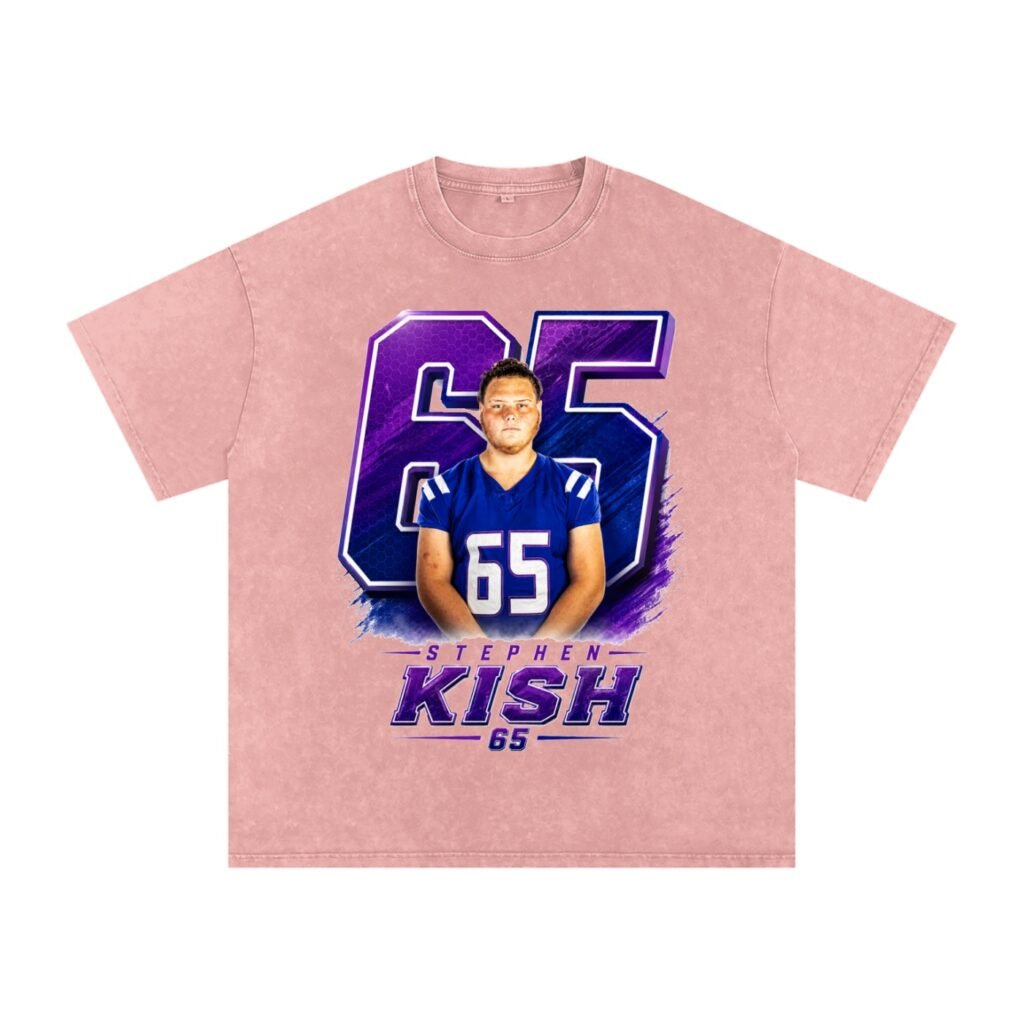 Stephen Kish Snow Washed Oversized TEE