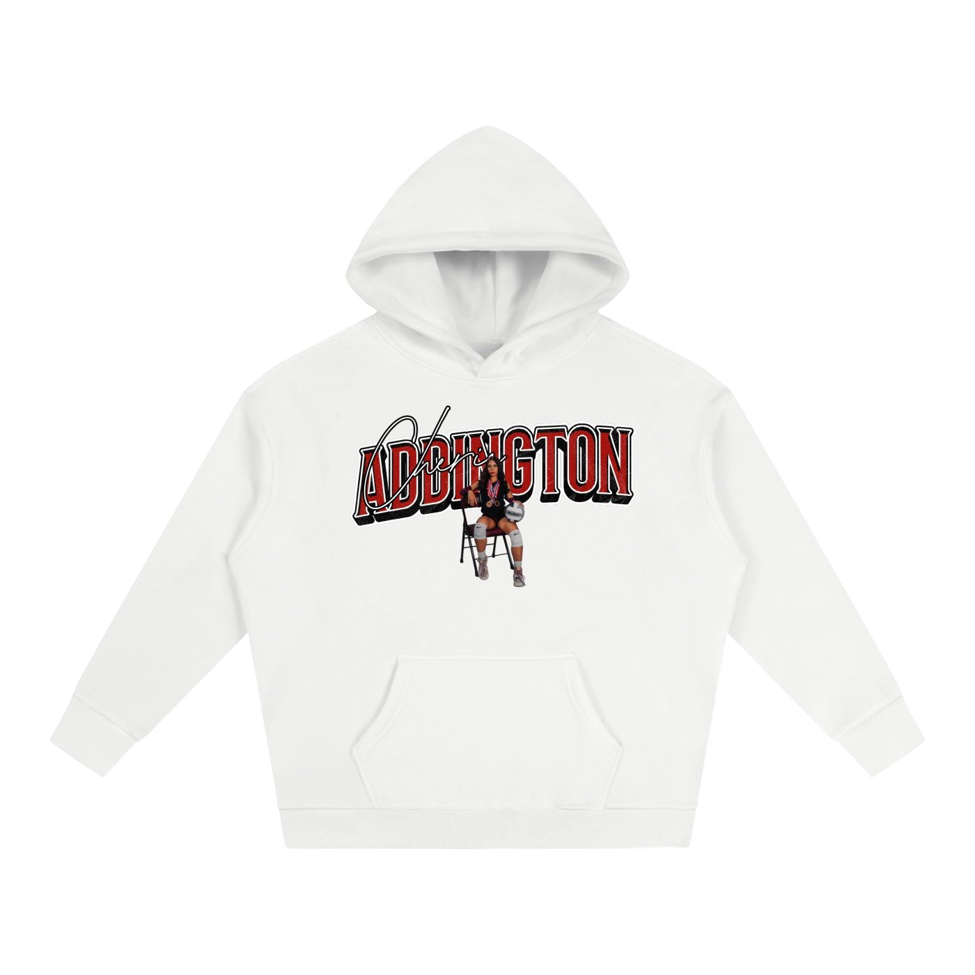 Cherie Addington Oversize Fleeced Hoodie - Image 2