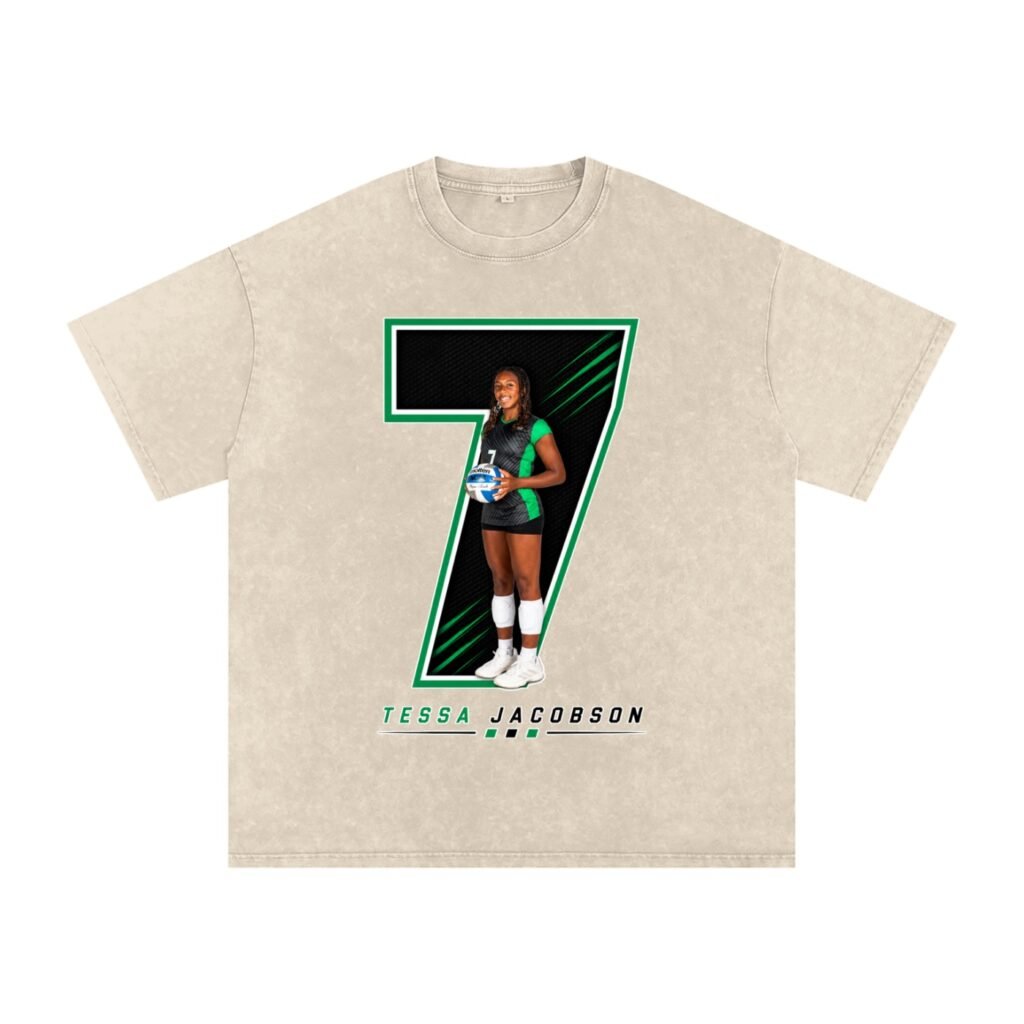 Tessa Jacobson Snow Washed Oversized TEE