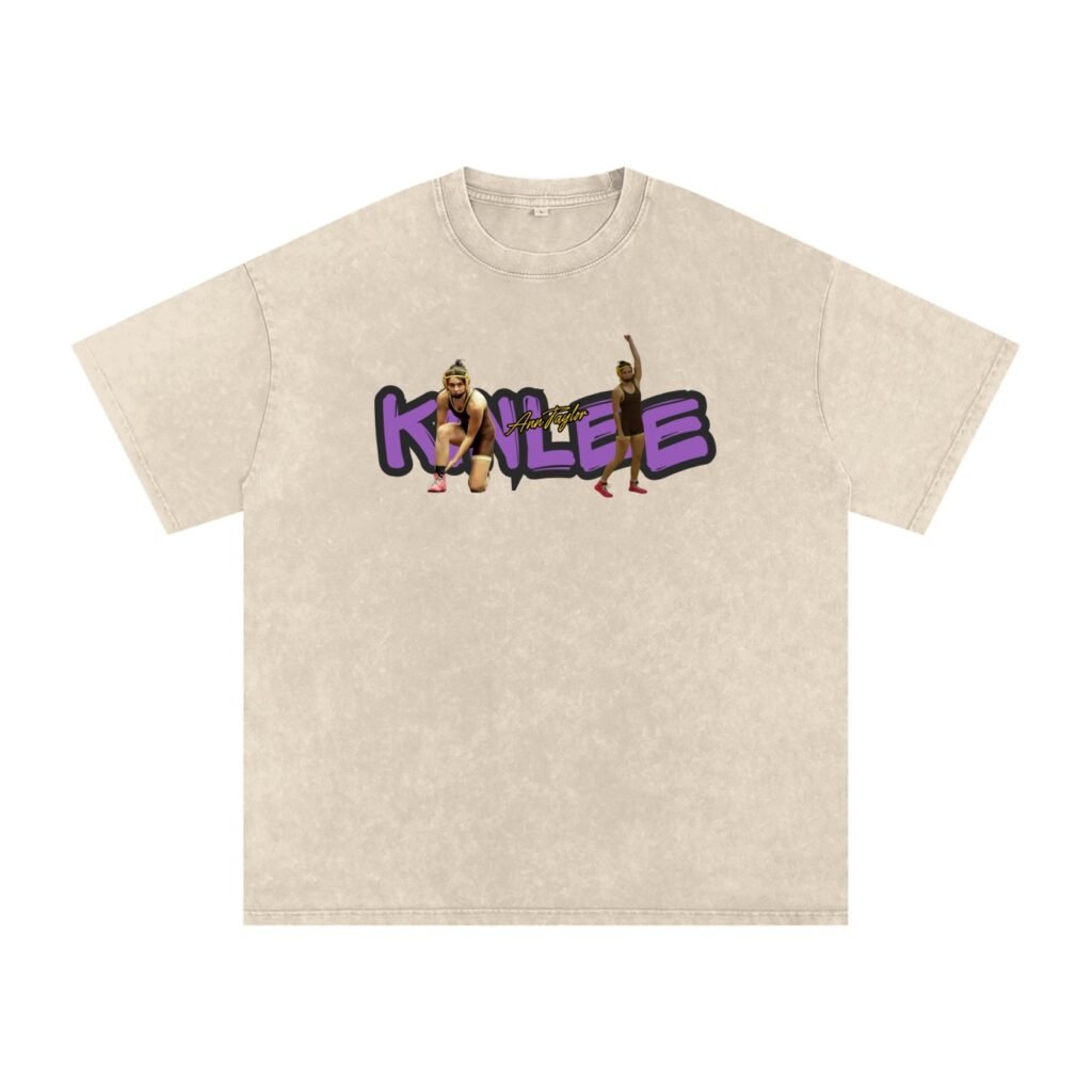 Kinlee Ann Taylor Snow Washed Oversized TEE