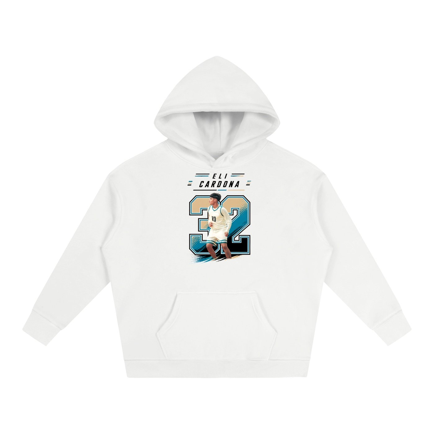 Eli Cardona Oversize Fleeced Hoodie - Image 1