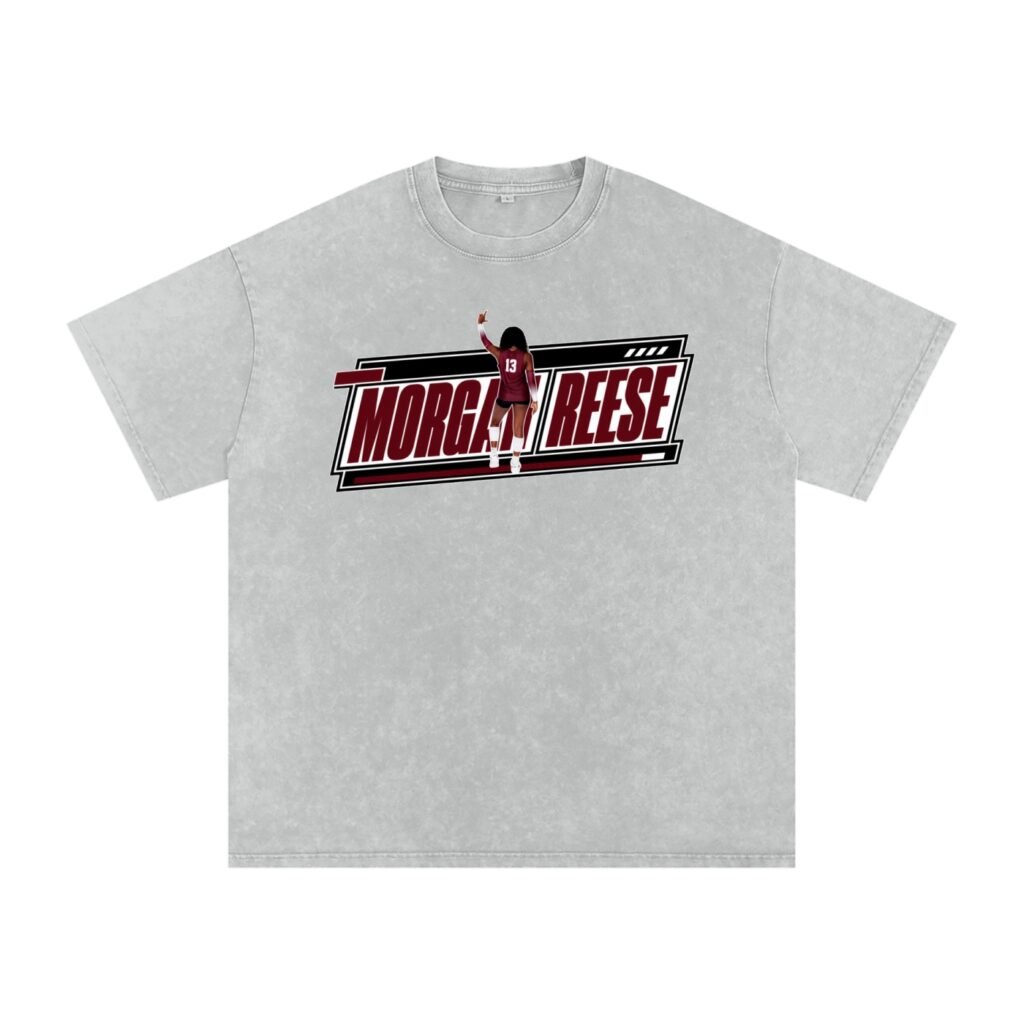 Morgan Reese Snow Washed Oversized TEE