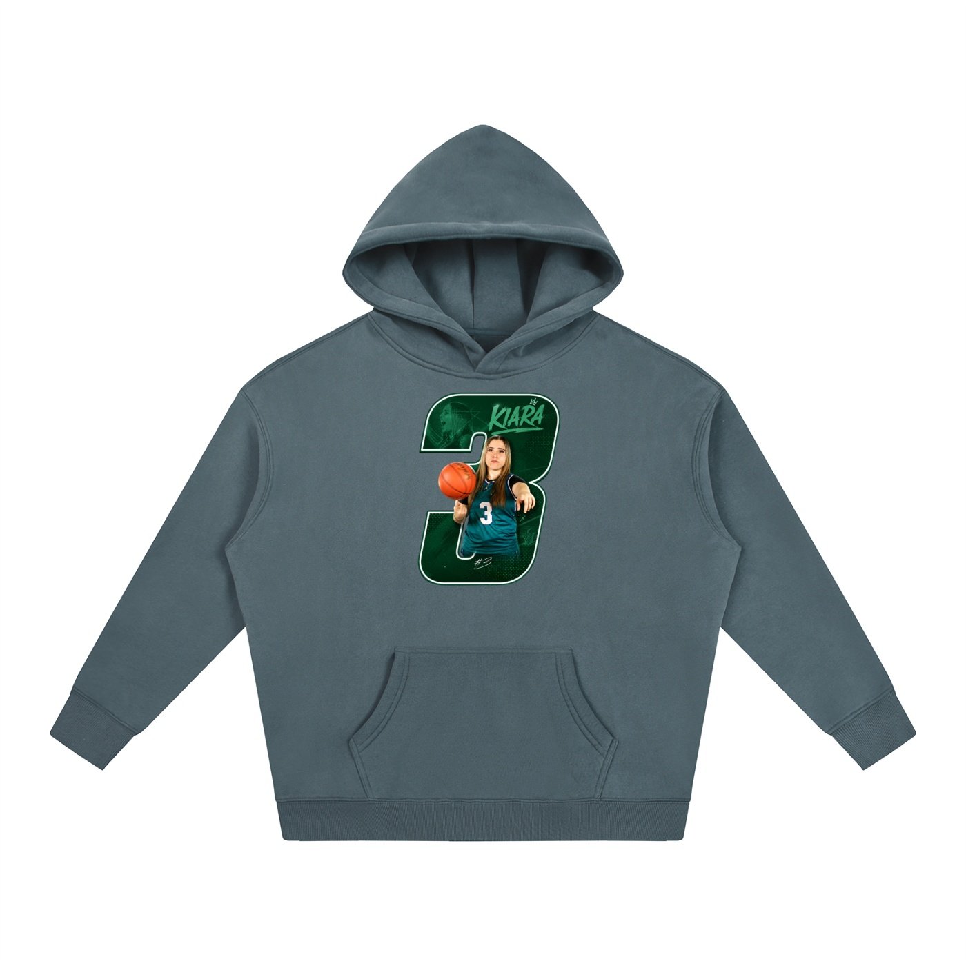 Kiara Vaselaros Oversize Fleeced Hoodie - Image 4
