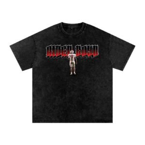 Aiden Boyd Snow Washed Oversized TEE - Image 1