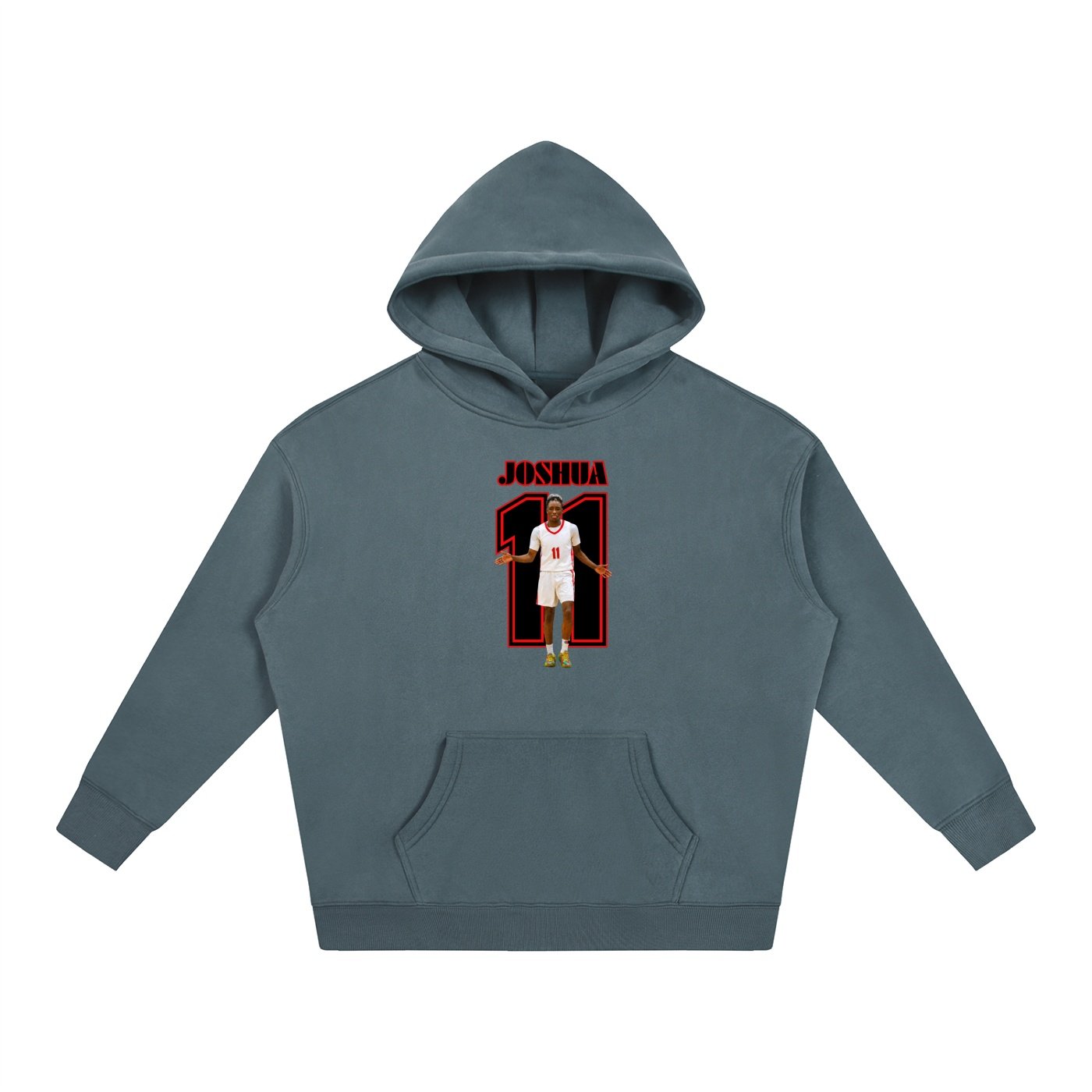 Joshua Richardson Oversize Fleeced Hoodie - Image 4
