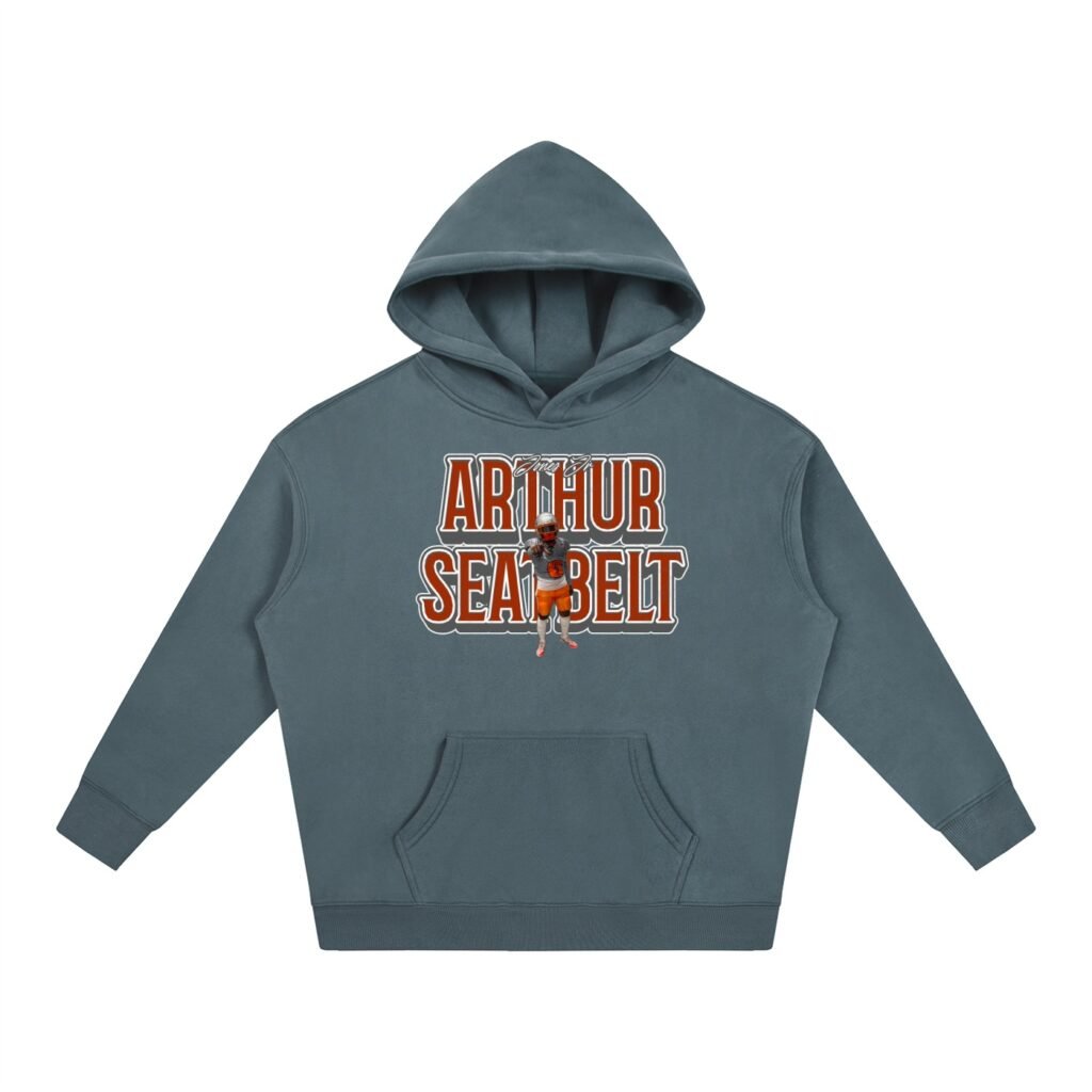 Arthur Seatbelt Jones Oversize Fleeced Hoodie