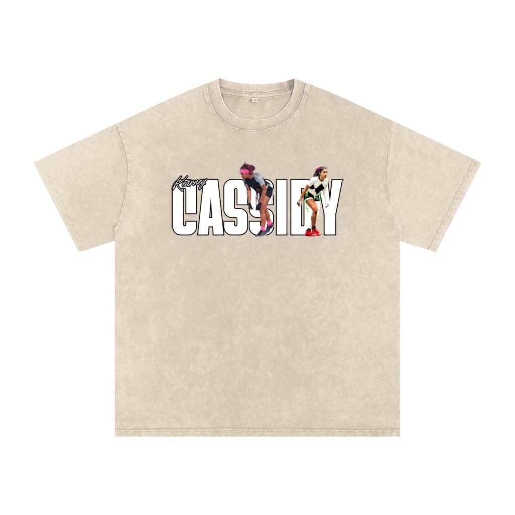 Cassidy Snow Washed Oversized TEE